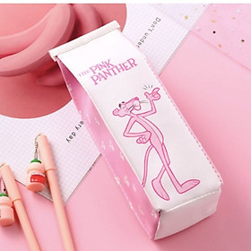 Hộp Đựng Bút Chì Hình Báo Hồng Hoạt Hình Dễ Thương. Đồ Dùng Học Tập, Văn Phòng Phẩm Sáng Tạo Cho Bé STPC69TAN1635
