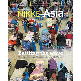 Hình ảnh sách Tạp chí Tiếng Anh - Nikkei Asia 2023: kỳ 3: BATTLING THE WAVE