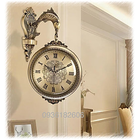 Mua ĐỒNG HỒ TREO TƯỜNG CÁ CHÉP 2 MẶT