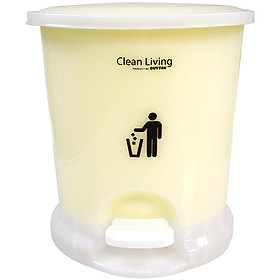 Thùng Rác Oval Lớn Duy Tân