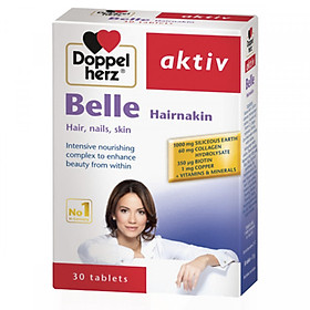 Thực phẩm bảo vệ sức khỏe DOPPELHERZ AKTIV BELLE HAIRNAKIN