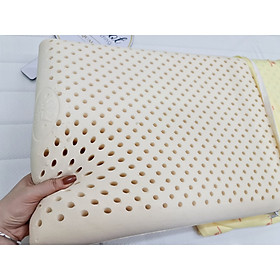 Mua Gối nằm oval cao su Vạn Thành chính hãng  ruột gối nằm cao su thiên nhiên 100%  cam kết chính hãng