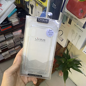 Ốp lưng iPhone X/Xs Likgus trong suốt - Hàng chính hãng