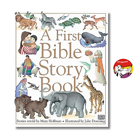 Sách - A First Bible Story Book by Mary Hoffman | Children's Picture Book | Sách bìa cứng