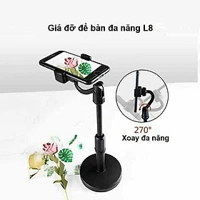 Mua Giá Đỡ Điện Thoại Để Bàn Cho Bé Học Online  Live Tream  Kẹp Điện Thoại Đa Năng L8 TT