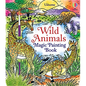 Hình ảnh Wild Animals Magic Painting Book