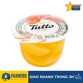 Thạch Trái Cây Tươi Hàn Quốc Tutto - Thạch mềm bọc trái cây tươi, vị ngọt tự nhiên, ăn cực mát lạnh (250G/Hộp)