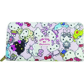 Bóp ví Hello Kitty hồng nhạt - chính hãng
