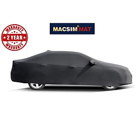 Bạt phủ cao cấp ô tô Mercedes C nhãn hiệu Macsim sử dụng trong nhà chất liệu vải thun - màu đen và màu đỏ