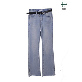 Quần Jeans ống suông rộng - J18 - Xanh Jeans
