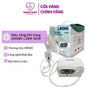 Máy xông khí dung, hút mũi, máy 2 trong 1 OROMI Model C28M - Hàng chính hãng - Máy xông mới