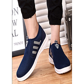 Giày sneaker nam ôm chân 3 vạch sọc