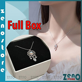 Vòng cổ dreamcatcher , dây chuyền hợp kim bạc 925 dành cho nữ
