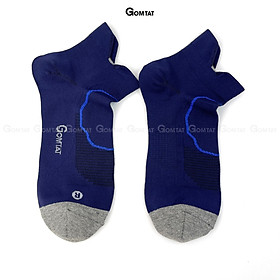 Tất Thể Thao Nam Nữ GOMTAT Chất Liệu Cotton Cao Cấp, Vớ Cổ Ngắn Unisex Chuyên Dùng Trong Việc Tập Luyện - GOM502-THETHAO