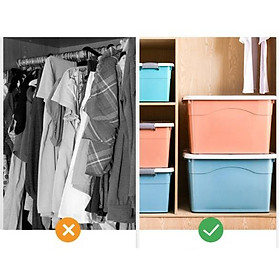Mua Thùng nhựa bảo quản đồ dùng sinh hoạt đa năng có bánh xe đẩy siêu bền - siêu tiện lợi- siêu tiết kiệm