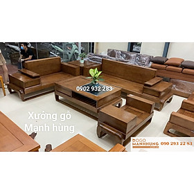 Mua Bộ bàn ghế phòng khách sofa gỗ 2 văng lớn S17.5