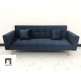 Mua Ghế sofa băng giường xanh dương đậm hiện đại nhiều kích cỡ