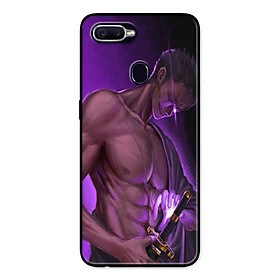 Ốp Lưng in cho Oppo A7 Mẫu Zoro Mắt Sẹo - Hàng Chính Hãng