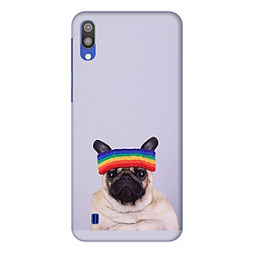 Ốp lưng dành cho điện thoại Samsung Galaxy M10 hình Cún Cưng Đội Nón Mẫu 1 - Hàng chính hãng