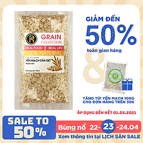 Túi Yến Mạch Cán Dẹt REAL FOOD STORE (Nhiều lựa chọn)