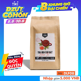 Trà Đen Cầu Đất DalatFarm - Túi 250Gr (Hồng Trà - Black Tea nguyên liệu pha chế trà sữa trà đào)