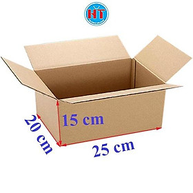 Hộp carton đóng hàng giá xưởng 25x20x15 cm