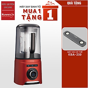 Mua  MUA 1 TẶNG 1  Máy xay sinh tố chân không Kuvings SV-400MB (1.55L)Màu Đỏ - TẶNG MÁY ĐO THÀNH PHẦN CƠ THỂ KUVINGS KBA-200 - Hàng chính hãng