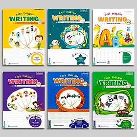 [Download Sách] Bộ 6 cuốn tập viết “Easy English Writing For Kid” TV