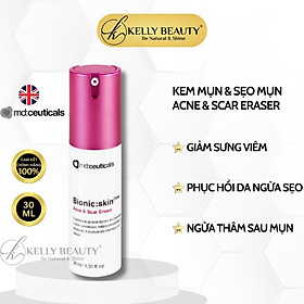 Kem Mụn và Sẹo Mụn BIONIC: Skinclear Acne & Scar Eraser - MD:Ceuticals | Kelly Beauty