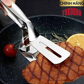 Mua Kẹp Inox Gắp Đồ Chiên Nướng Nóng Kiểu Kẹp Tiện Lợi Chiên Nướng Chính Hãng TOKDODO