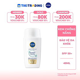 Kem chống nắng Nivea Derma Blemish Control 40ML