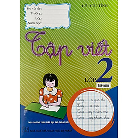 [Download Sách] Tập Viết Lớp 2 - Tập 1 (Theo Chương Trình CTGDPT Mới)