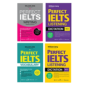 [Download Sách] Combo Perfect IELTS: Perfect IELTS Listening Dictation Vol.1 + Perfect IELTS Listening Dictation Vol.2 +Perfect IELTS Writing + Perfect IELTS Vocabulary