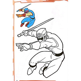 Sách Tô Màu Siêu Nhân Superman Quyển 4