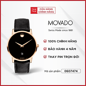 Đồng Hồ Thời Trang Nam Movado Automatic Museum Classic 0607474 40mm