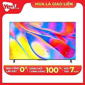 Mua Android Tivi QLED TCL 4K 50 inch 50C725