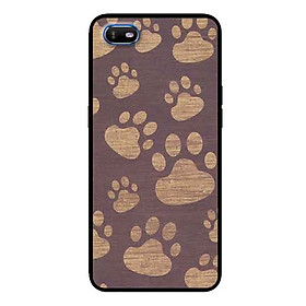 Ốp Lưng in cho Oppo A1K Mẫu Chân Hình Thú - Hàng Chính Hãng