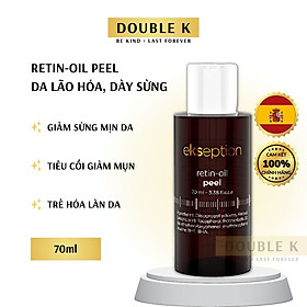 ekseption Retin-Oil Peel - Cải Thiện Tình Trạng Lão Hóa, Nếp Nhăn; Da Sáng Đều Màu, Ngừa Mụn - Double K