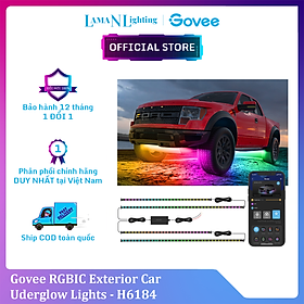 Đèn LED gầm ô tô Govee RGBIC Exterior Car Underglow Light H6184 | Kháng nước, cảm biến nhạc RGB 16 triệu màu