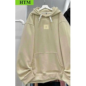 Áo Khoác Nỉ Hoodie Nam Nữ Phong Cách Hàn Quốc Form Rộng Siêu Đẹp Chất Vải Siêu Mượt Và Đẹp Hàng Hot Trend HTM FASHION - Kem