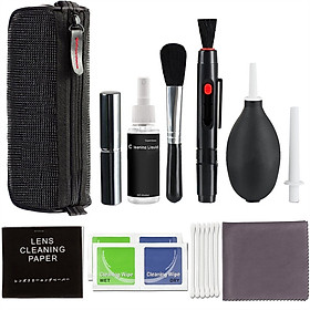 Professional Camera Cleaning Kit for Canon/Nikon/Pentax/Sony DSLR Cameras Lens Cleaning Pen Polishing Brush