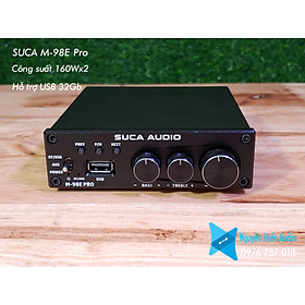 Mua Amply M98E Pro(160Wx2) mới nguyên hộp hàng chính hãng SUCA Audio