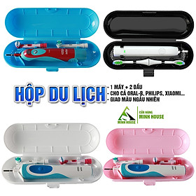 Set Bộ 4 Đầu Bàn Chải Đánh Răng Điện Minh House Cho Máy Oral B, Lông Mềm, nhiều mã