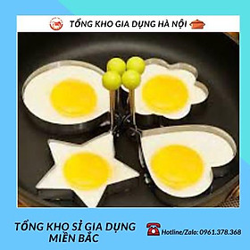Mua Bộ 4 Khuôn Rán Trứng Ốp La  Bánh - Khay Chiên Tạo Nhiều Hình Cute Có Núm Cầm 1613 Tổng Kho Sỉ Gia Dụng