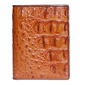  Ví nam da cá sấu kiểu đứng gai lưng nhiều màu HJ92255-2256-2703-2710