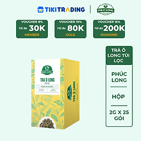 Trà olong túi lọc 2g x 25 gói Phúc Long