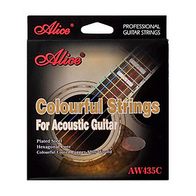 Dây Đàn Guitar Acoustic Alice KBD AW435C - Nhiều Màu