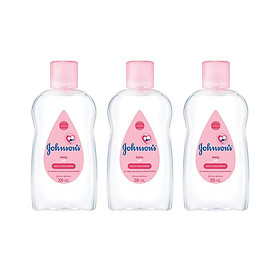 Combo 3 Chai Dầu Mát Xa Johnson's Baby Oil 200ml