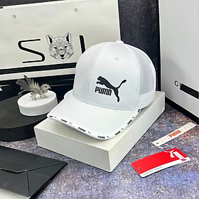 Nón kết, mũ lưỡi trai Pu.ma phản quang báo đen phối vải kaki form chuẩn thời trang cao cấp