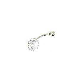 Khuyên Rốn Đính Đá Tròn - Hàng cao cấp - 69STORE